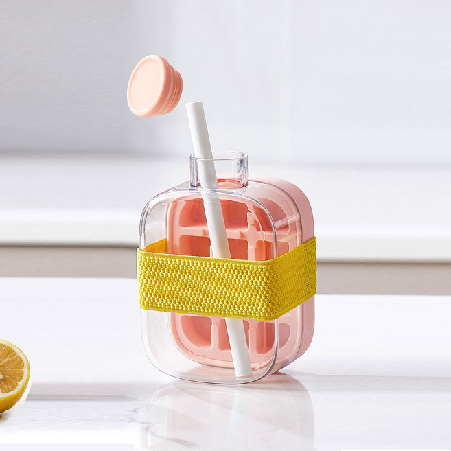 HAM 아이스 큐브 몰드, 1세트, 핑크