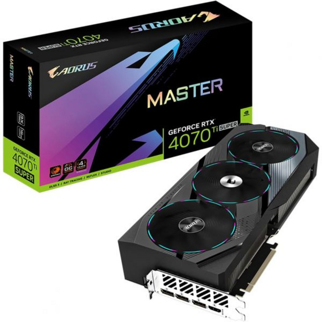 기가바이트 GV-N407TSGAMING OC-16GD 엔비디아 지포스 RTX4070Ti 슈퍼 통합 그래픽 카드 GDDR6X 16GB, 1. RTX4070Ti Super:AORUS Model