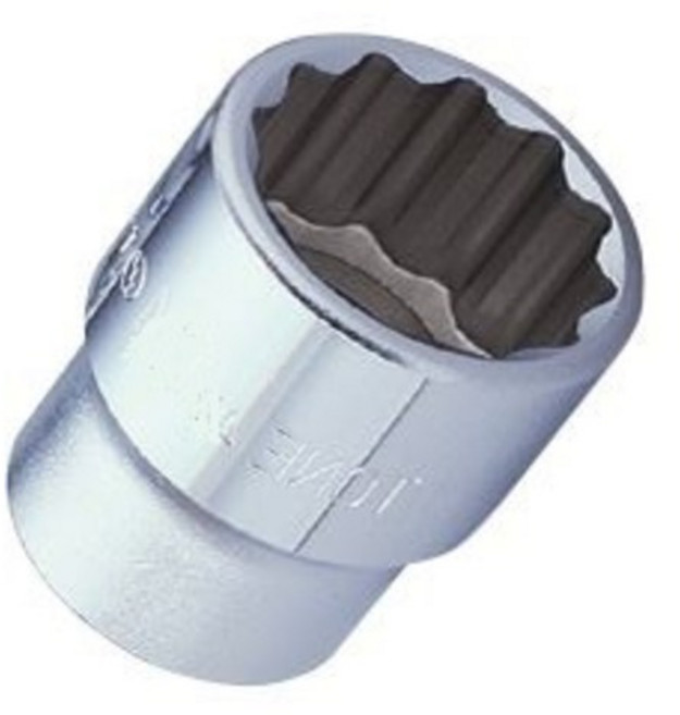 토네 26 핸드소켓(12각) 복스알 1/2-26MM (4D-26)12PT, 1개