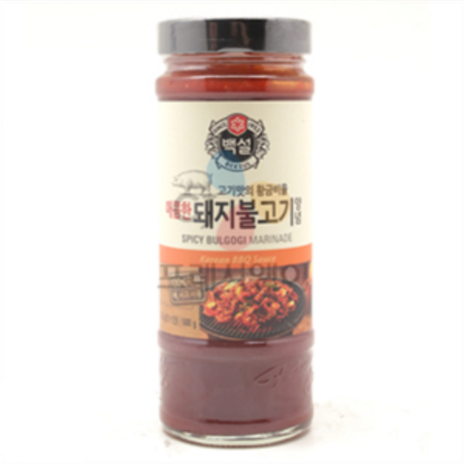 백설 돼지불고기양념 500g, 1입