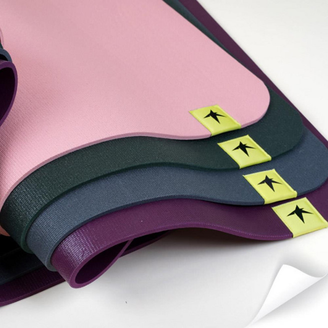 [wm] 트라택 홈트 미끄럼방지 엠보싱 필라테스 요가 매트 운동 헬스, 미드나잇그린, 1개