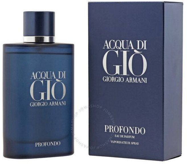 향수 조르지오 아르마니 남성 아쿠아디 지오 프로폰도 EDP 스프레이 125ml, 1개