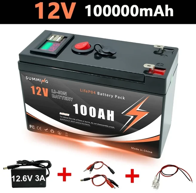 12V 150Ah 리튬인산철(LiFePO4) 딥 사이클 배터리 (어군탐지기 태양광 충전 RV 파워휠 오프그리드 사용용