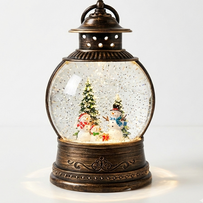 클리커스 크리스마스 스노우볼 유무선 캐롤 오르골, 눈사람