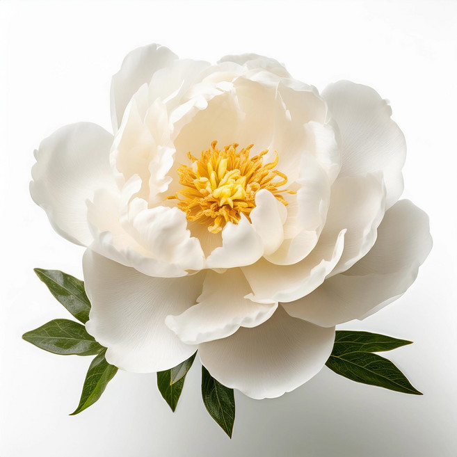 풍수 인테리어 그림액자 모란 꽃그림 하얀모란, 45x45cm