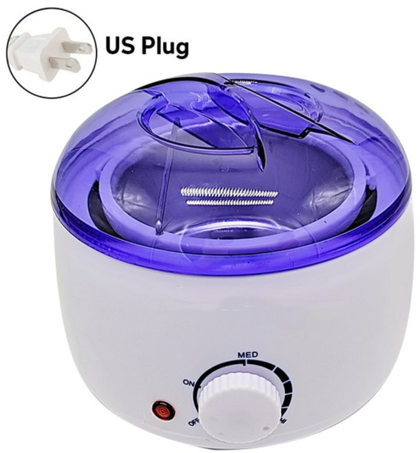 파라핀 왁스 기계 치료기 손 제모 히터 제모기 왁싱 난방, 6.500ML 화이트 US, 6.500ML white US, 1개