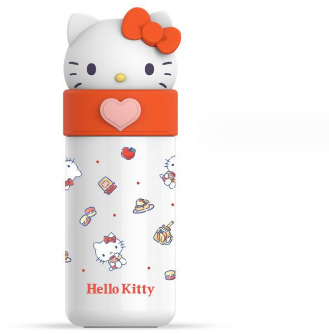 크로스 보더 Sanrio 산리오 350ml 텀블러, 1개, hello kitty