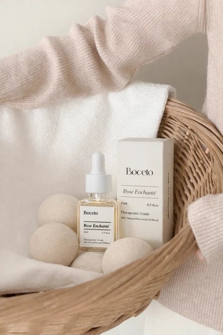 블랜딩 에센셜 오일 & 건조기 양모볼 세트, 1개, 블랜딩 에센셜 오일_슬립뮤즈 - 쿠팡