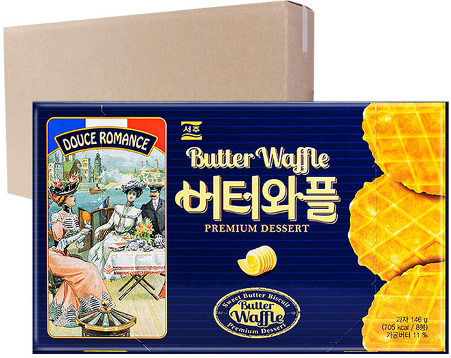 서주 버터와플 오리지널, 146g, 10개