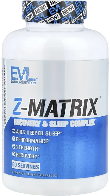 절실히 몸관리가필요한시기 EVLution Nutrition Z-Matrix® 회복 & 수면 복합체 캡슐 240정 프리미엄할인상품입니다, EVLutionNutritionZMatrix회복수면복합 - 쿠팡