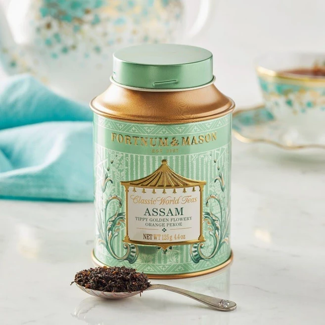 Fortnum & Mason Assam Superb 루즈 리프 티 125g 틴 케이스, 1개, 1개입 - 쿠팡