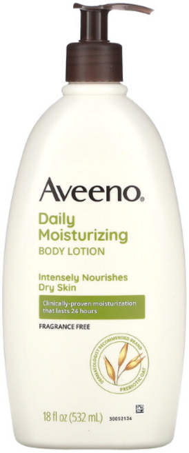 Aveeno 데일리 모이스처라이징 로션 무향료 / 수분 보습 진정 바디로션, 2개, 532ml