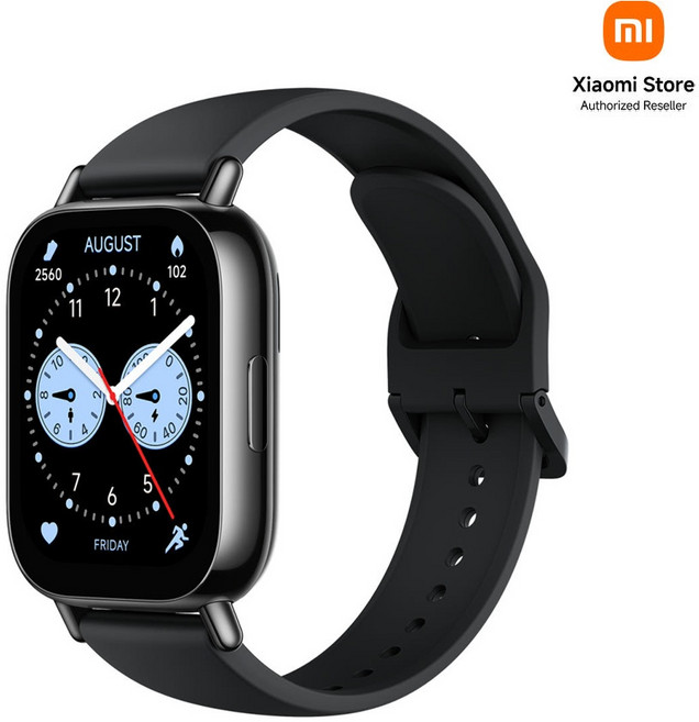 샤오미 레드미 워치 5 Lite, 블랙, 48.1cm, GPS + 블루투스