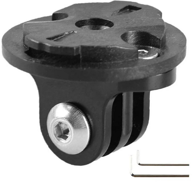 자전거 카메라 마운트 거치대 브래킷 어댑터 사이클링 프론트 라이트 스탠드 컴퓨터 가민 고프로용, 02 Convex, 1개, 02 A