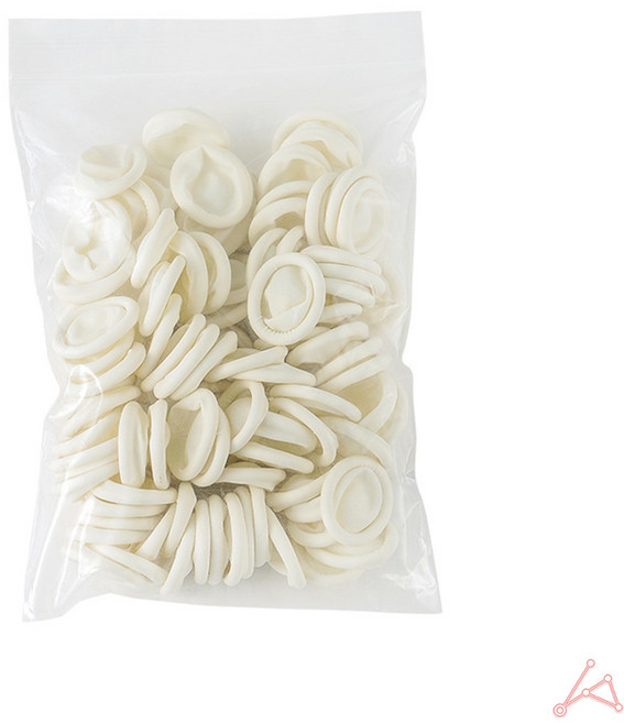 정만물 손가락 장갑 100p 의료용손가락골무