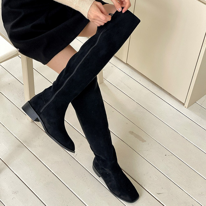 엠에스어패럴 니하이 스판 싸이하이 롱부츠 빅사이즈