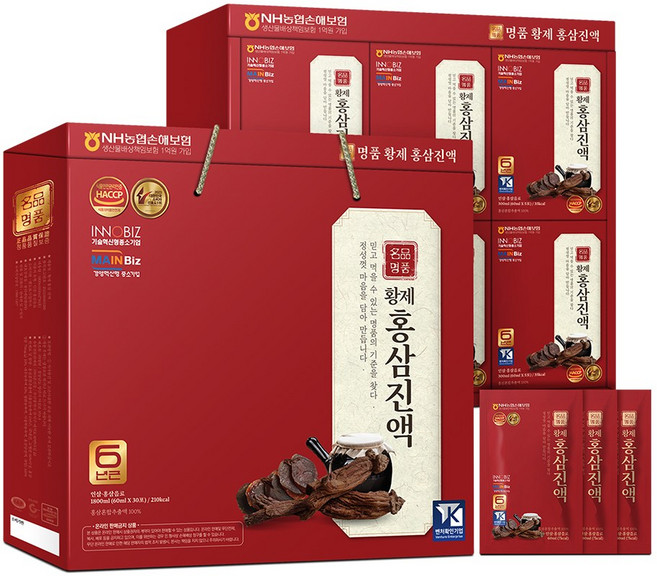 더존건강 황제 홍삼 진액, 30개, 60ml