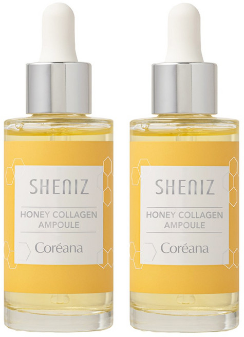 [콜라겐 고농축 탄력앰플] 코리아나 쉬니즈 허니 콜라겐 앰플 50ml 2개