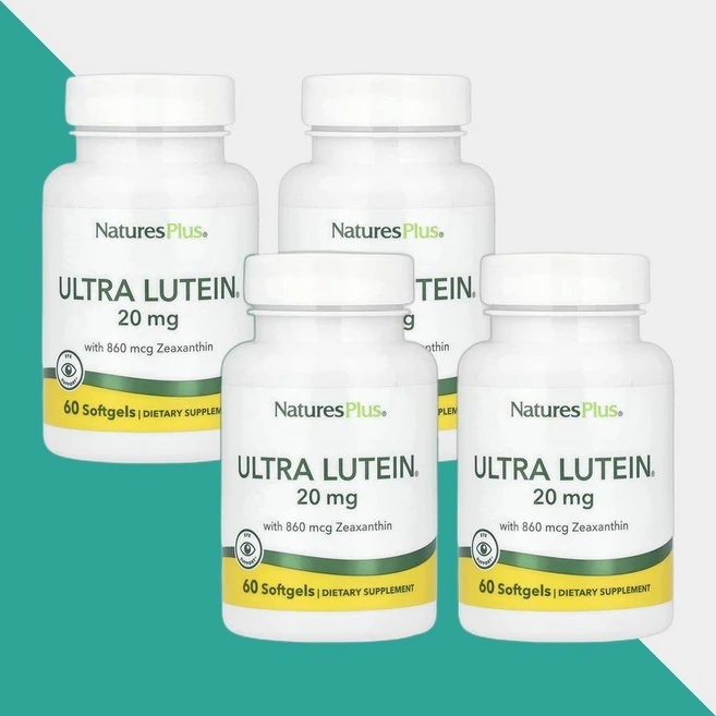 네이처스플러스 울트라 루테인 20mg 60정 지아잔틴 제아잔틴 Lutein 4개 - 쿠팡