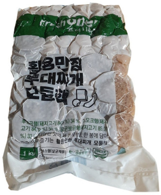 프레시원 활용만점 부대찌개 모듬햄, 14개, 1kg