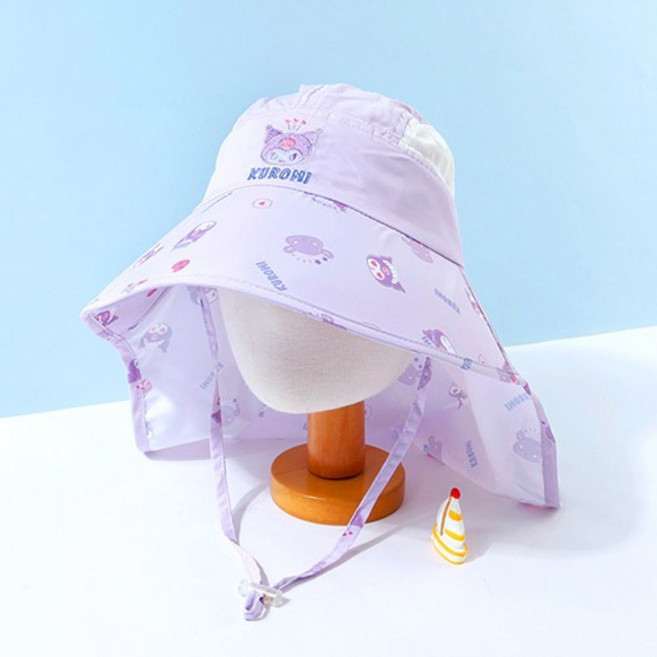 쿠로미 썸머 패턴 플랩햇