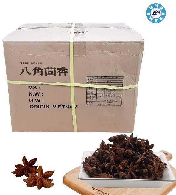 아라메 오향(팔각) 10kg, 단품, 상세페이지 참조, 1개