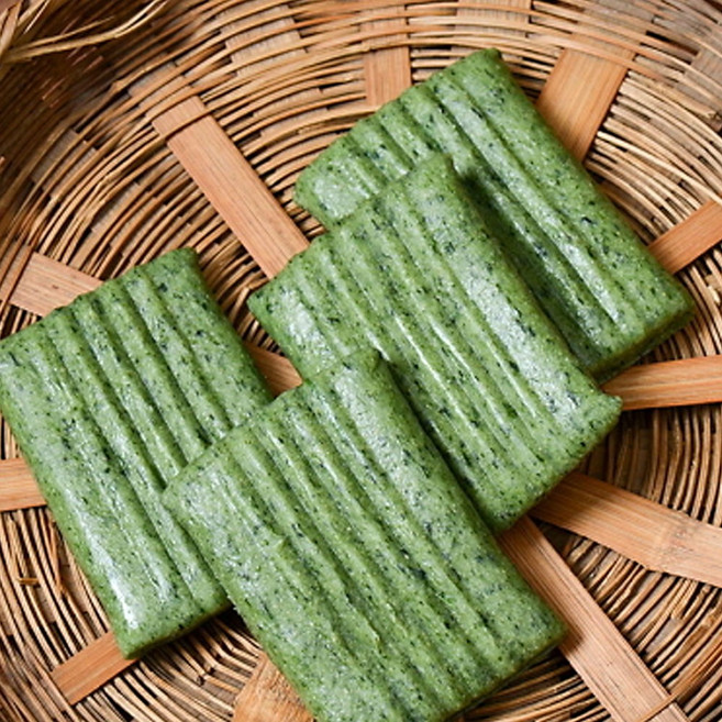 싸리재 국산 현미 쑥 절편 100g X 10봉, 10개