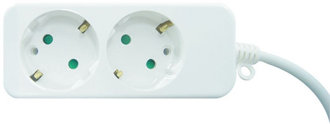 접지콘센트 짧은멀티탭 휴대용 전기코드 디자인멀티탭 스마트멀티탭 멀티플러그 인테리어멀티탭 여행용멀티탭 신성전기산업 다조아 2구 접지 1.5M 16A MT+3665EA, 1개