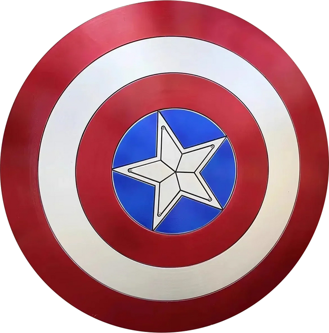 캡틴 방패 쉴드 인테리어 장식 60cm 대형 모형 장난감 코스프레