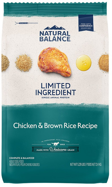 내추럴발란스 어덜트 강아지 LI 레시피 건식사료, 닭, 2.4kg, 1개