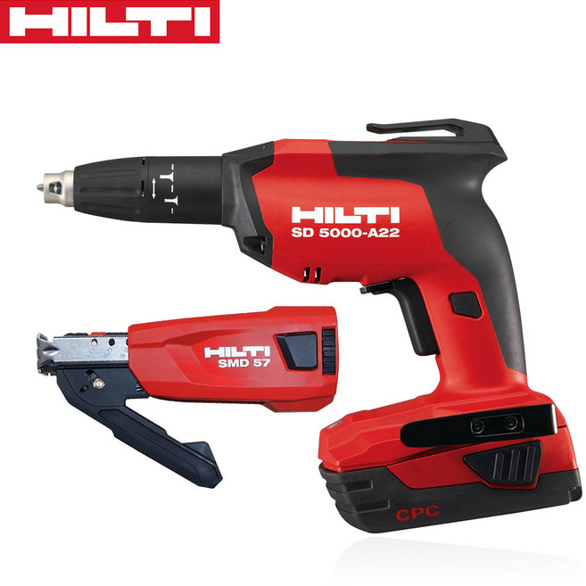 HILTI 힐티 22V 충전매거진 SD5000-A22 풀셋트 (본체세트 + SMD57 헤드), 1세트