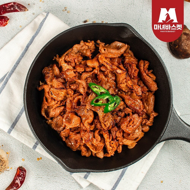 [마녀바스켓] 대구 북성로 불연탄불고기 300g x8팩*, 8개