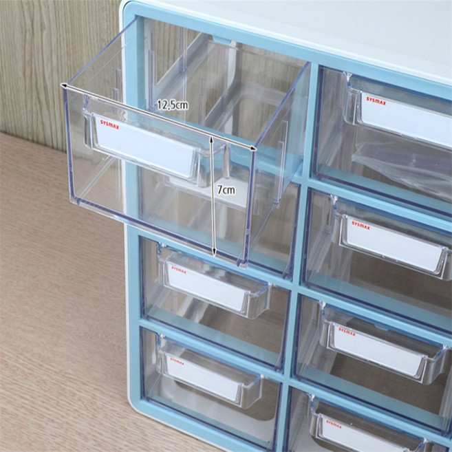 우맘 12단 멀티수납함 장난감수납장, 민트