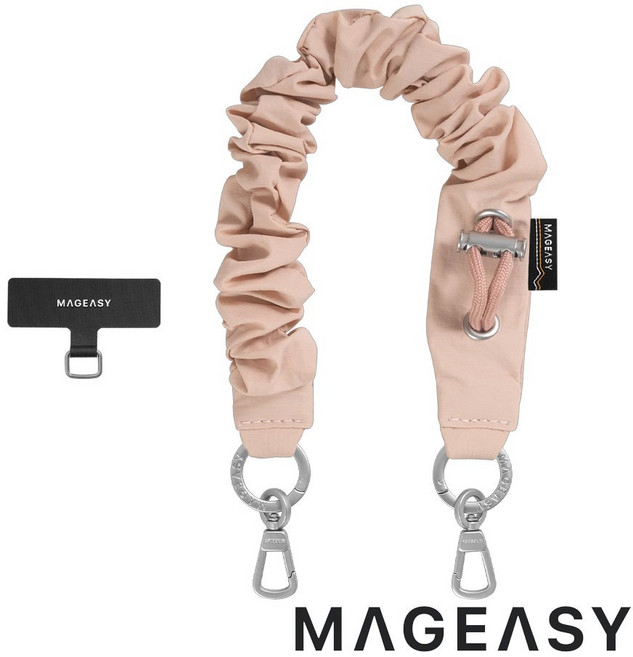 MAGEASY Scrunchie Wrist Strap 手腕掛繩掛繩片組, 1個