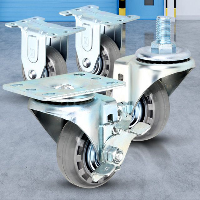 경량용 인라인 3 (76mm) 바퀴 [W04654E], 1개, 브레이크