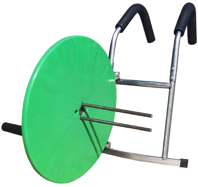 점적 분수호스 권취기 녹색판 호스릴 농업용 농수관 농약줄, C