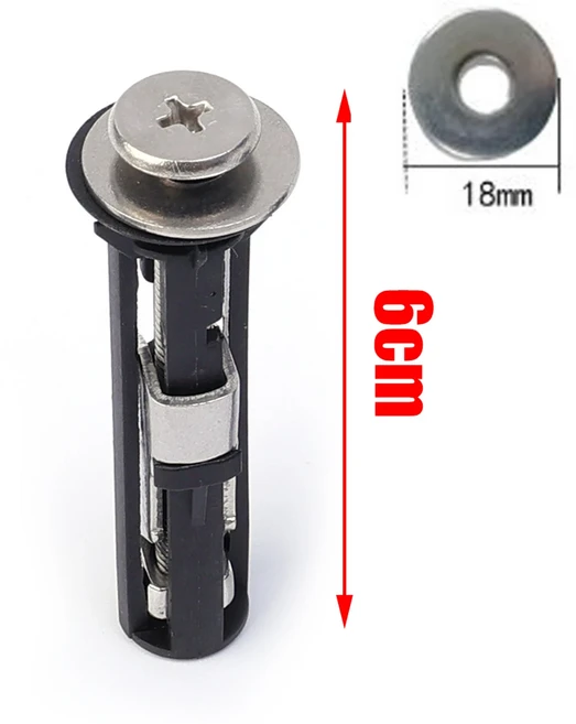 변기 패스너 볼트 범용 스테인레스 스틸 물 탱크 볼트 힌지 나사 개폐식 화장실 뚜껑 커버 볼트 고정 부품, 02 Gasket 18mm