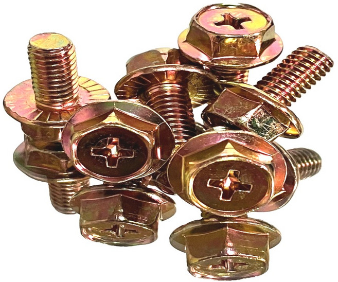 철 후렌치 플랜지 볼트 M6, 120개, 25mm