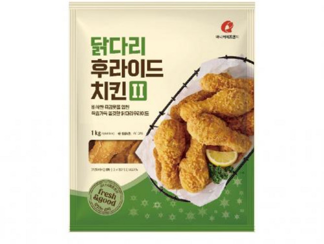 닭다리후라이드Ⅱ 냉동, 1kg, 1개