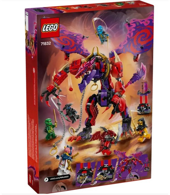 레고정품 닌자고 썬더 팽 드래곤 71832 제이드의 제트로봇 호환놀이, 1세트, 혼합색상