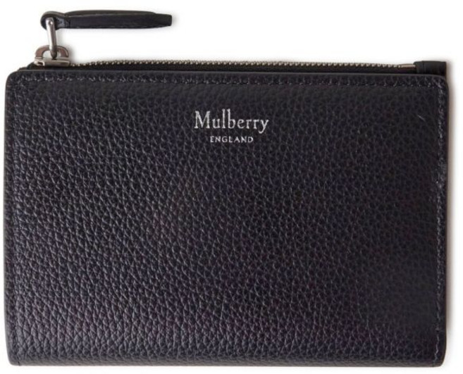 멀버리 콘티넨탈 2단 가죽 지갑