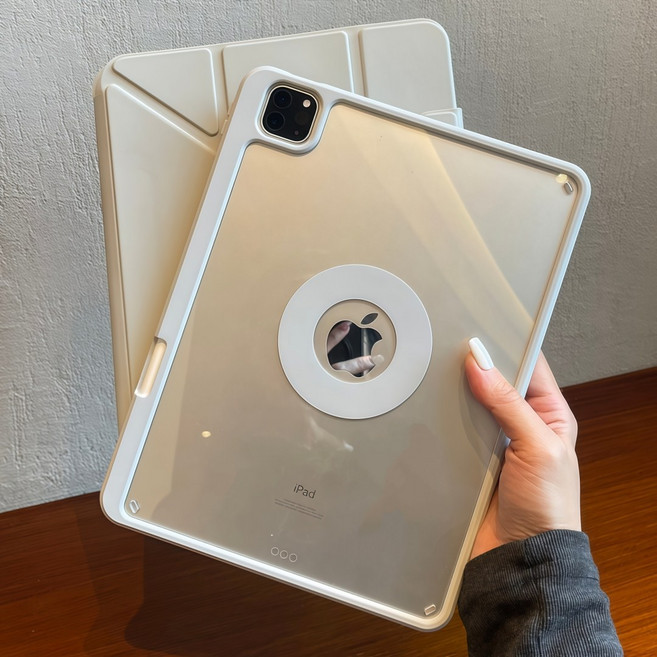 平板保護殼 磁吸可拆分保護套 適用於iPad Air 11吋, 星空灰, 1個