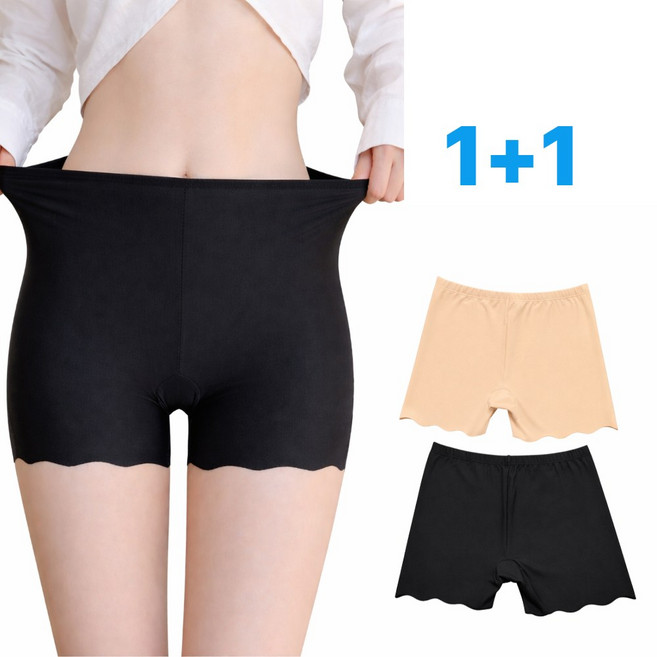 레나온 여성 냉감 속바지 말림방지 쿨링 이너팬츠 여름 1+1 2매