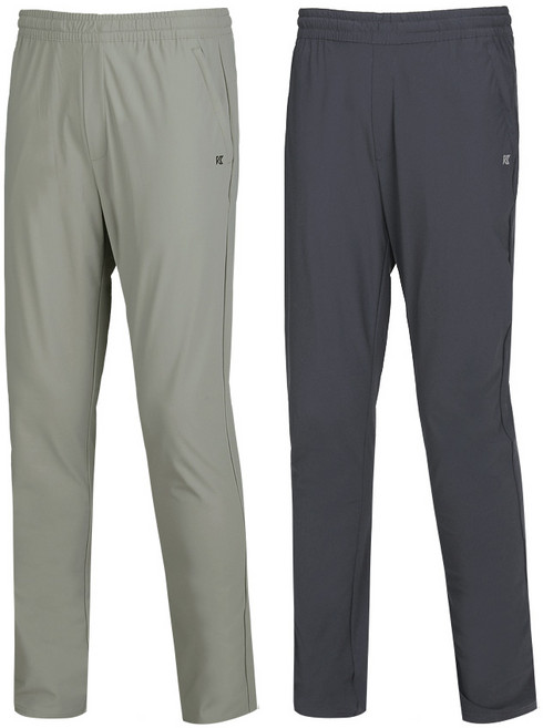 [김영주스포츠] (1+1) 남성 트레이닝 밴딩 바지_에어솔리드 냉감 벤츄리원단 쿨 아이스 빅사이즈 스판 운동복 트레이닝복 팬츠