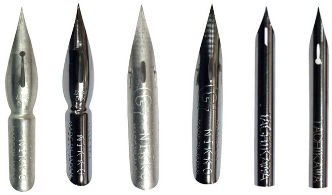 니코 G펜 펜촉 (유광 무광 딥펜), G펜무광(NGN-G)