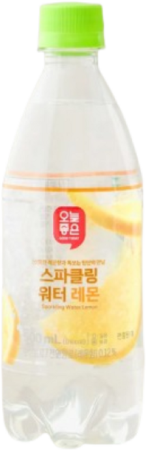 오늘좋은 스파클링워터 레몬, 3개, 500ml