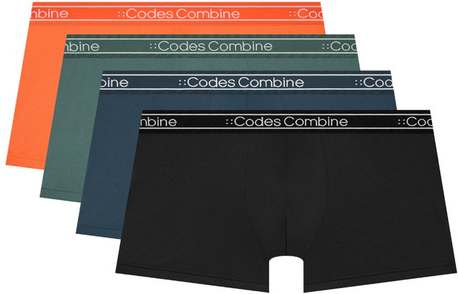 코데즈컴바인이너웨어 쿨 메쉬 에어로쿨 드로즈_4PACK