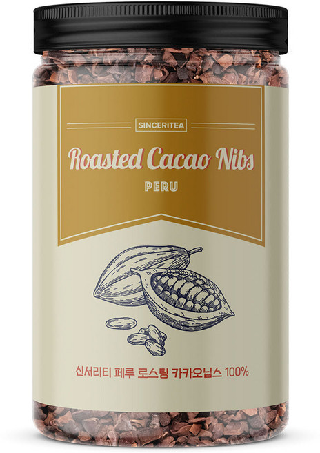 신서리티 페루 로스팅 카카오닙스, 1개, 150g