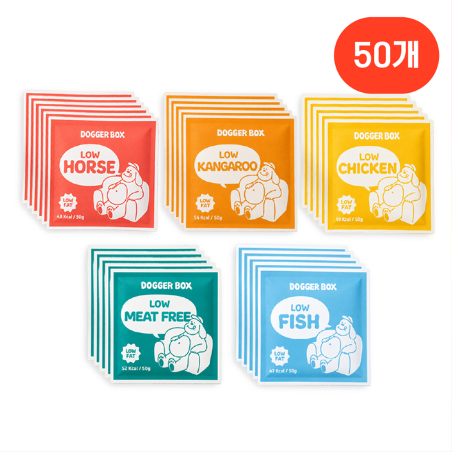 강아지 화식 도거박스 [신장/췌장/심장/간 관리식 버라이어티팩]
