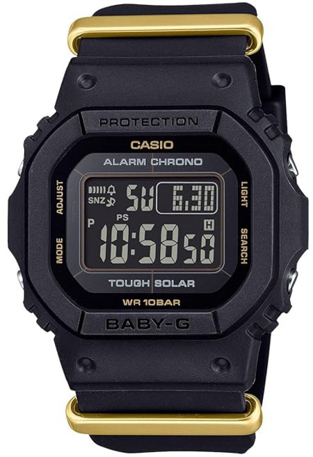 카시오 손목시계 지 국내 CASIO WATCH 50TH ANNIVERSARY 모델 터프솔라 BGDS565ZE1JR 여성 블랙